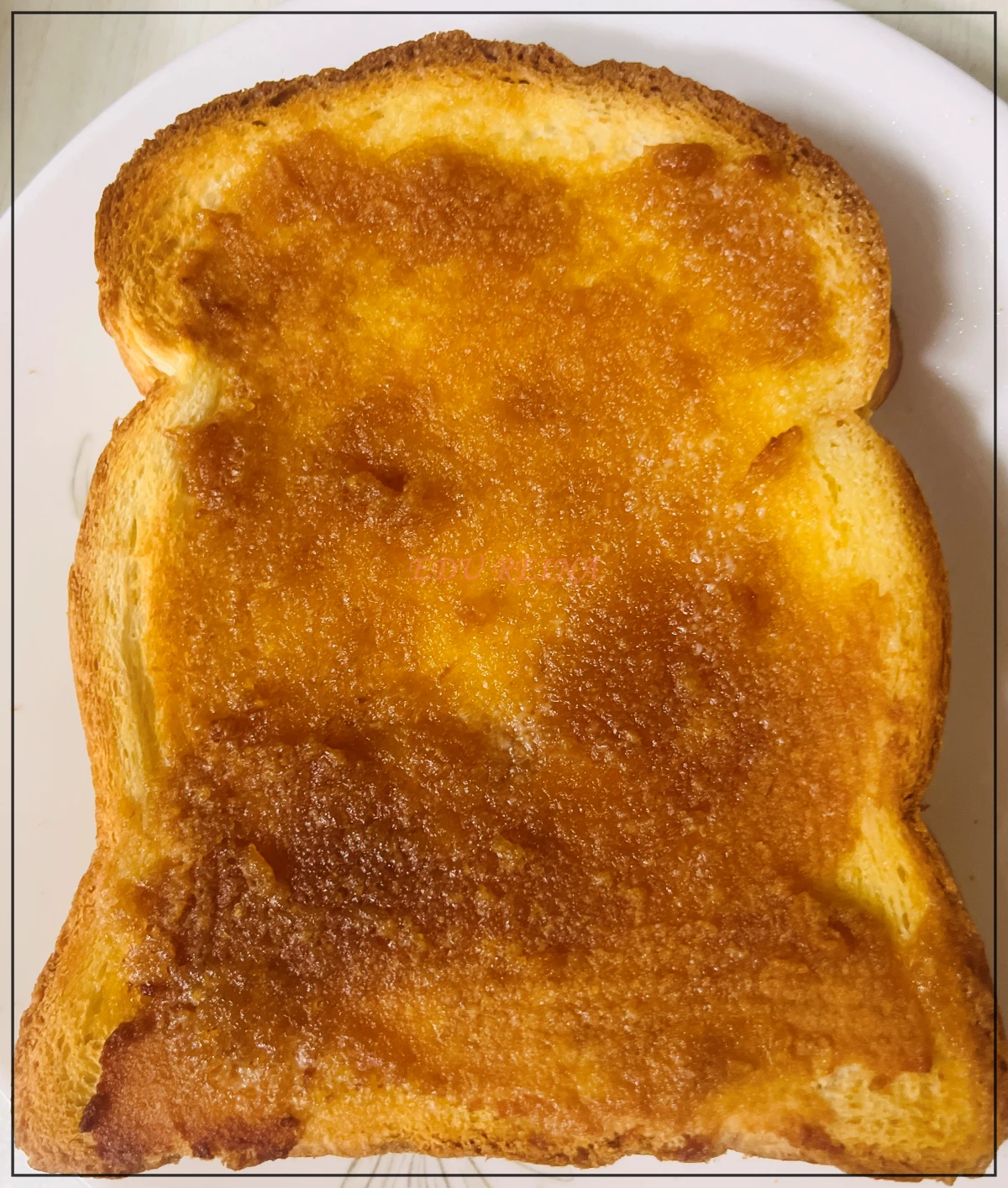식빵-카야잼-버터-굽기
