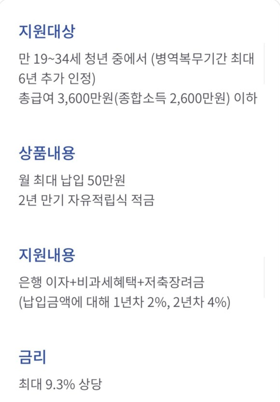청년희망적금