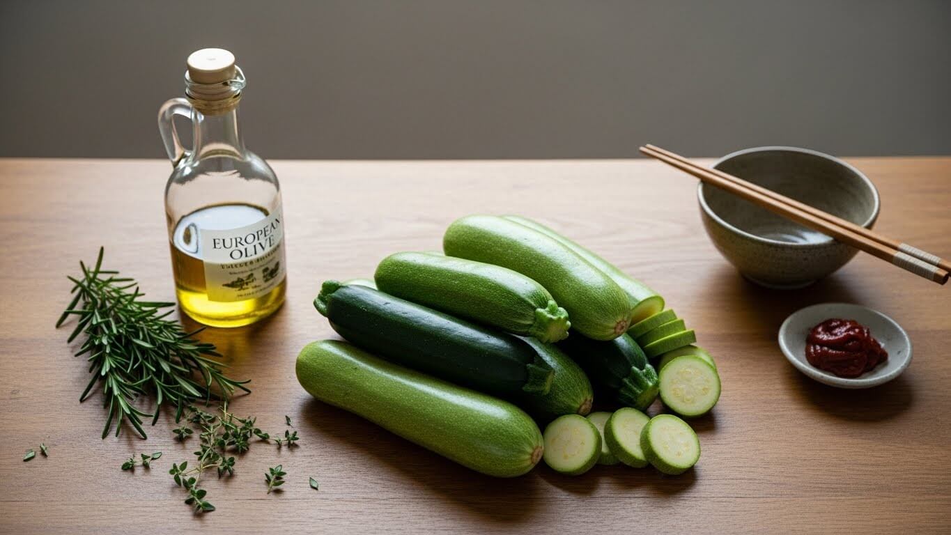 유럽식 주키니 레시피, 한국 입맛에 맞추기