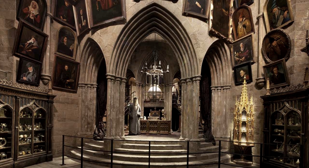 덤블도어 사무실의 전경이다. [ⓒ워너브라더스 스튜디오투어 런던 공식 홈페이지]