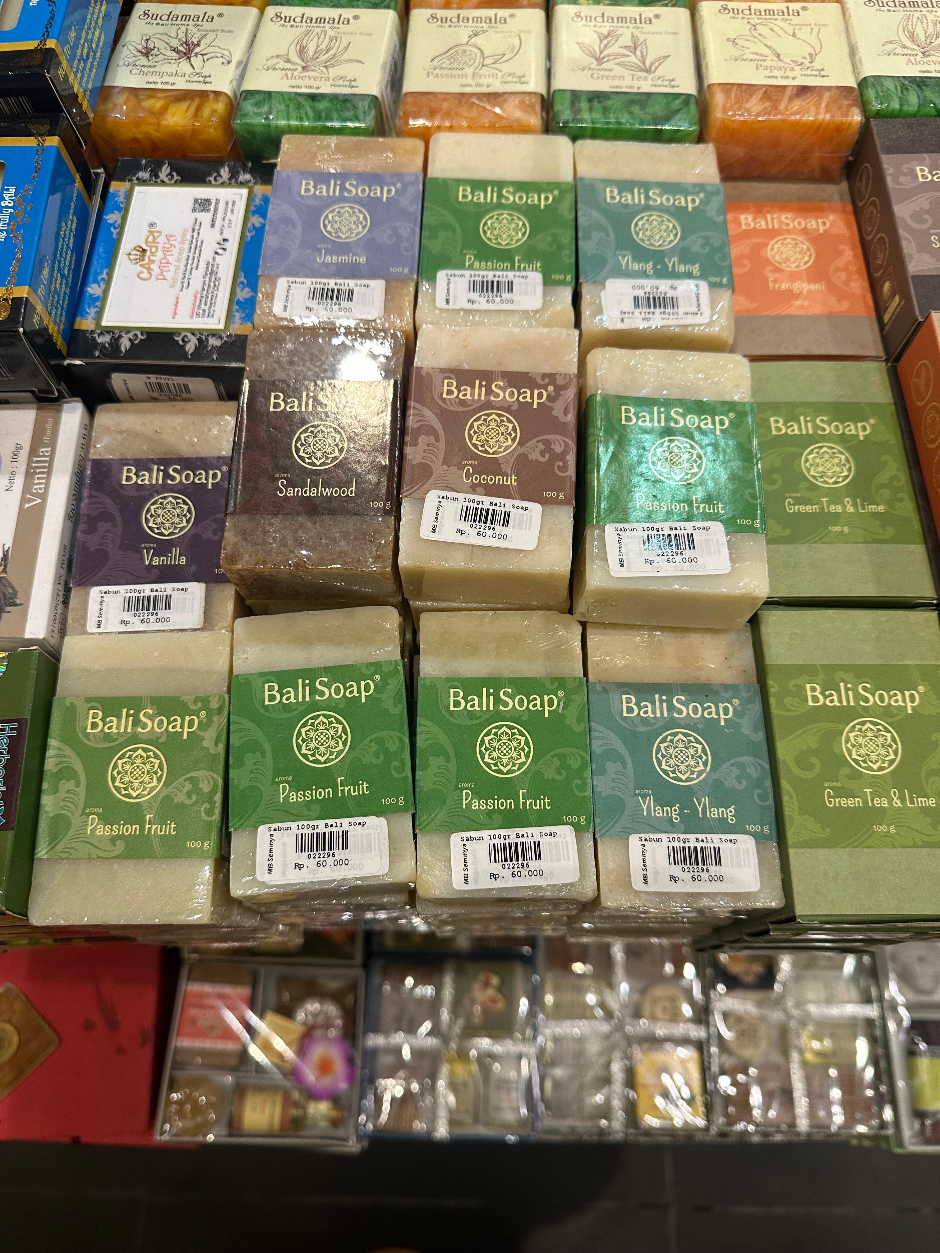 발리 천연 비누