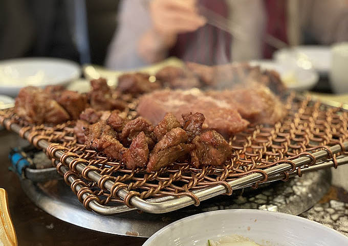용인 수지 갈비집 '송정갈비'