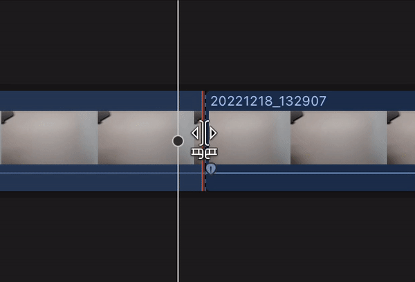 파이널컷프로 양방향 트림