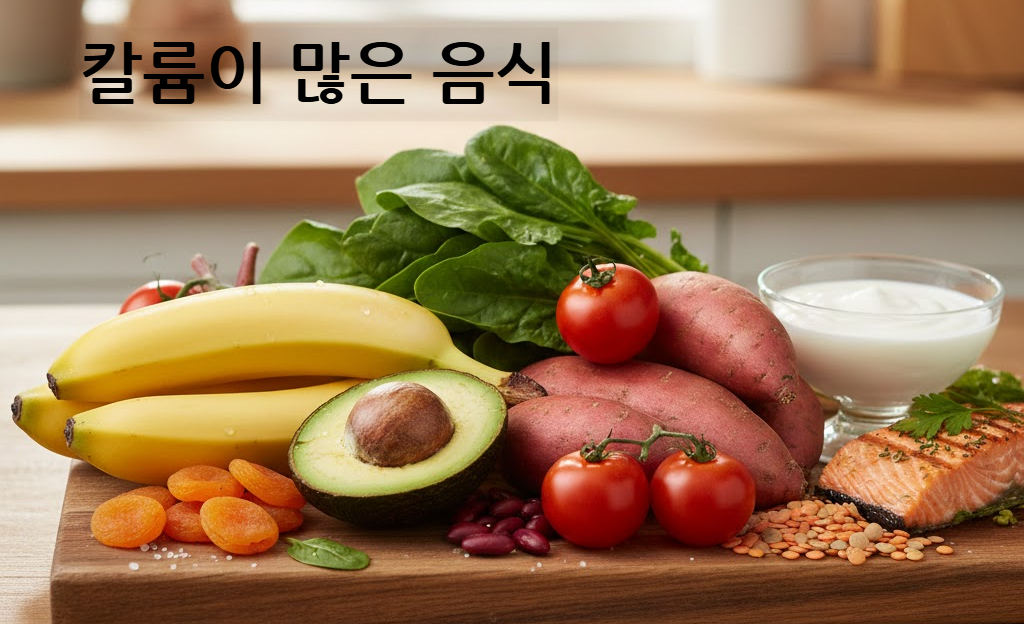 칼륨이 많은 음식