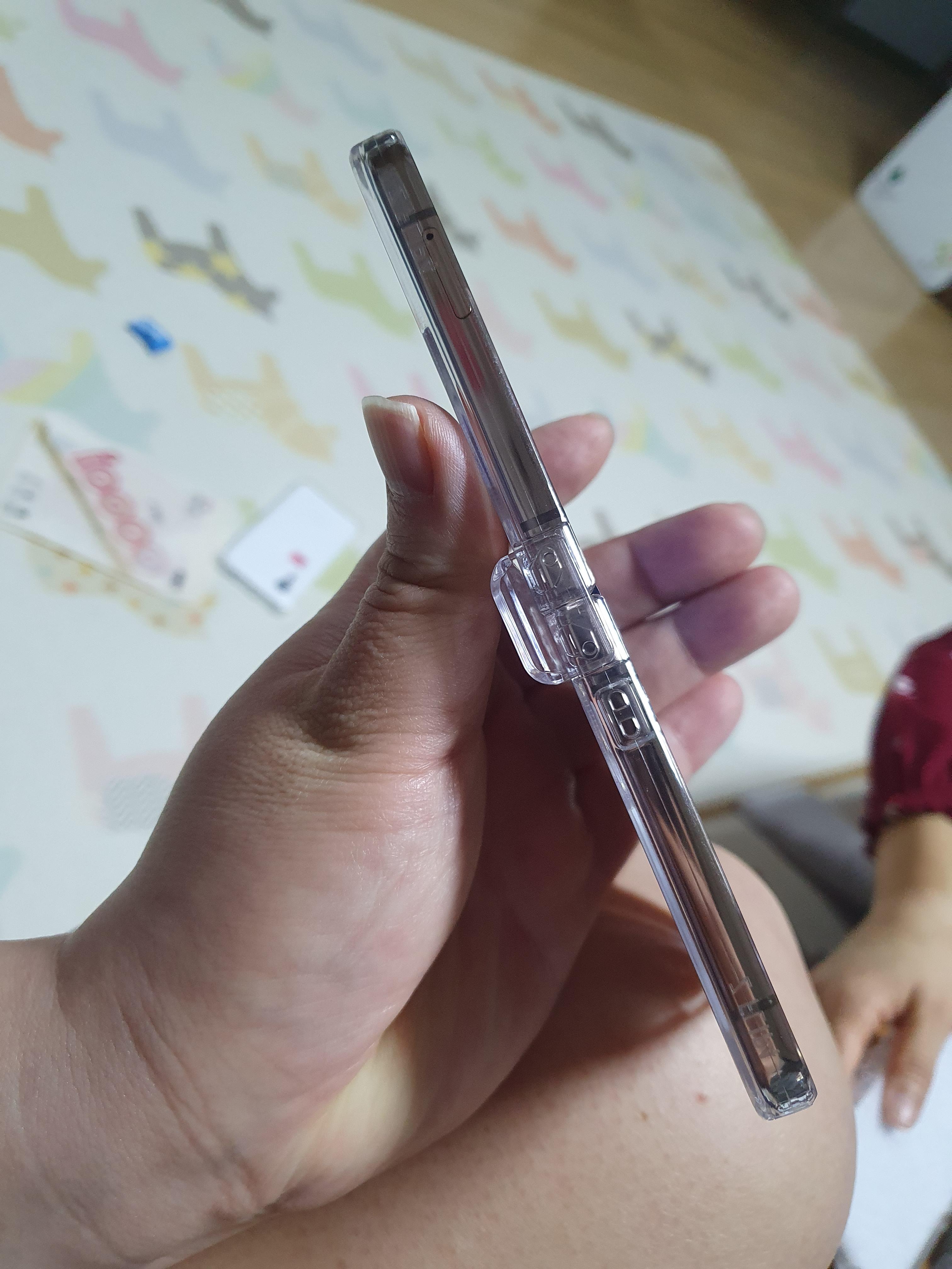 스마일 풀커버 케이스 사이드 부분