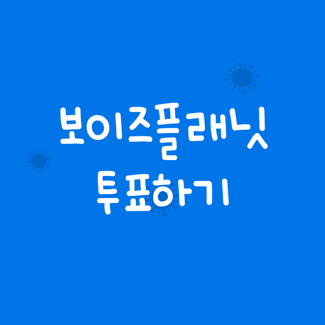 보이즈플래닛-투표하기