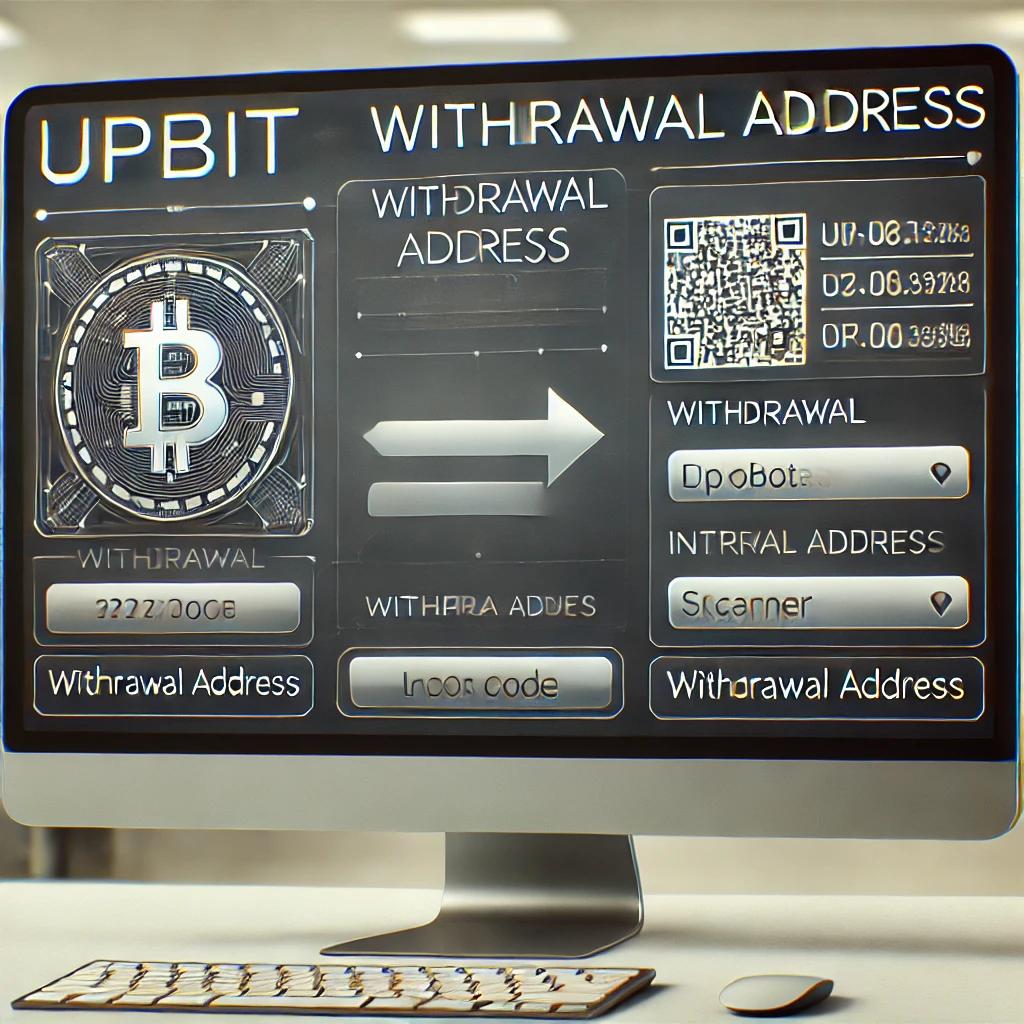 업비트 출금주소