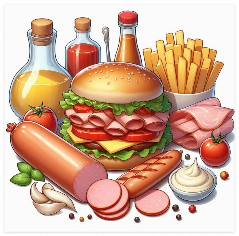 아이에게 적합하지 않는 아침 식사 메뉴