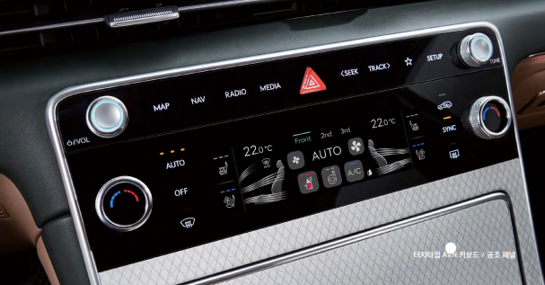 터치타입 공조 패널