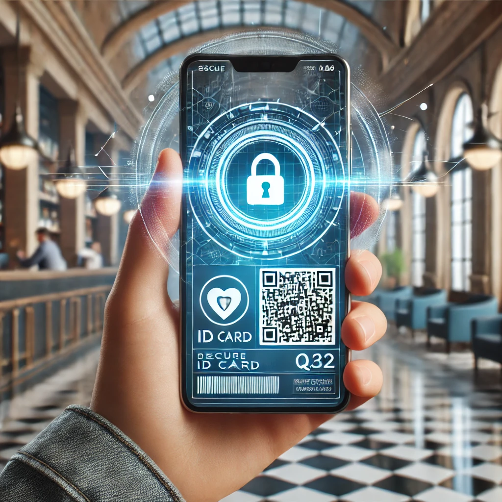 모바일 운전면허증 발급 관련 그림