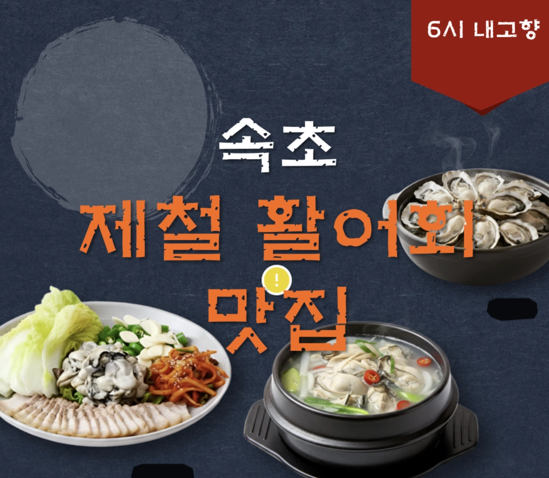 속초 제철 활어회 맛집 ❘ 6시 내고향 방송 나온 사랑회 좋아회