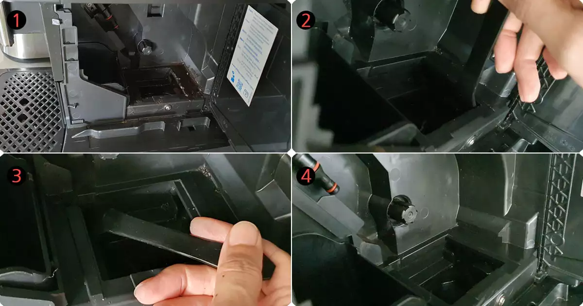 필립스 커피머신 내부청소