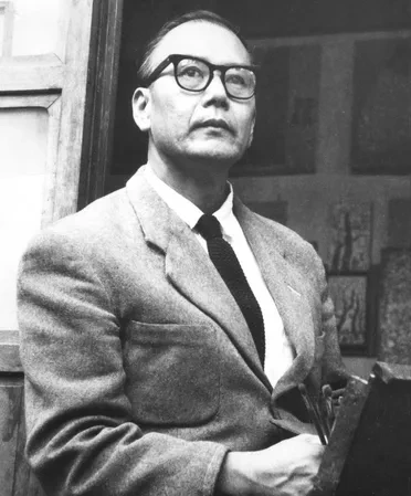 박수근화가의 사진이다.