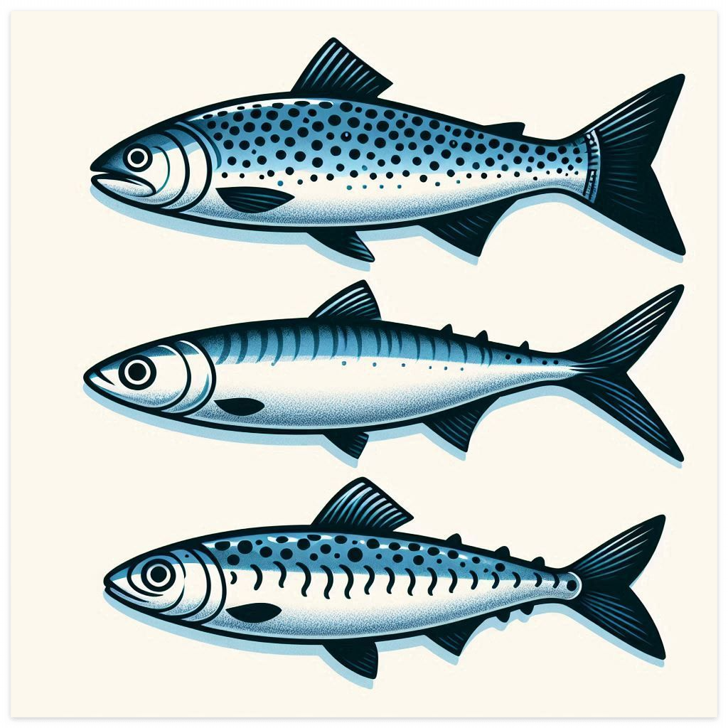 눈에 좋은 음식 연어, 청어, 정어리