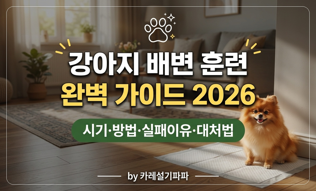포메 배변 훈련 썸네일