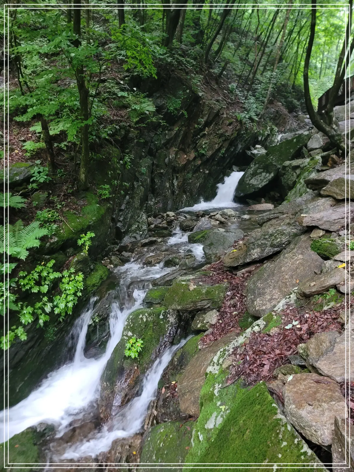 무주채폭포-가는길-계곡