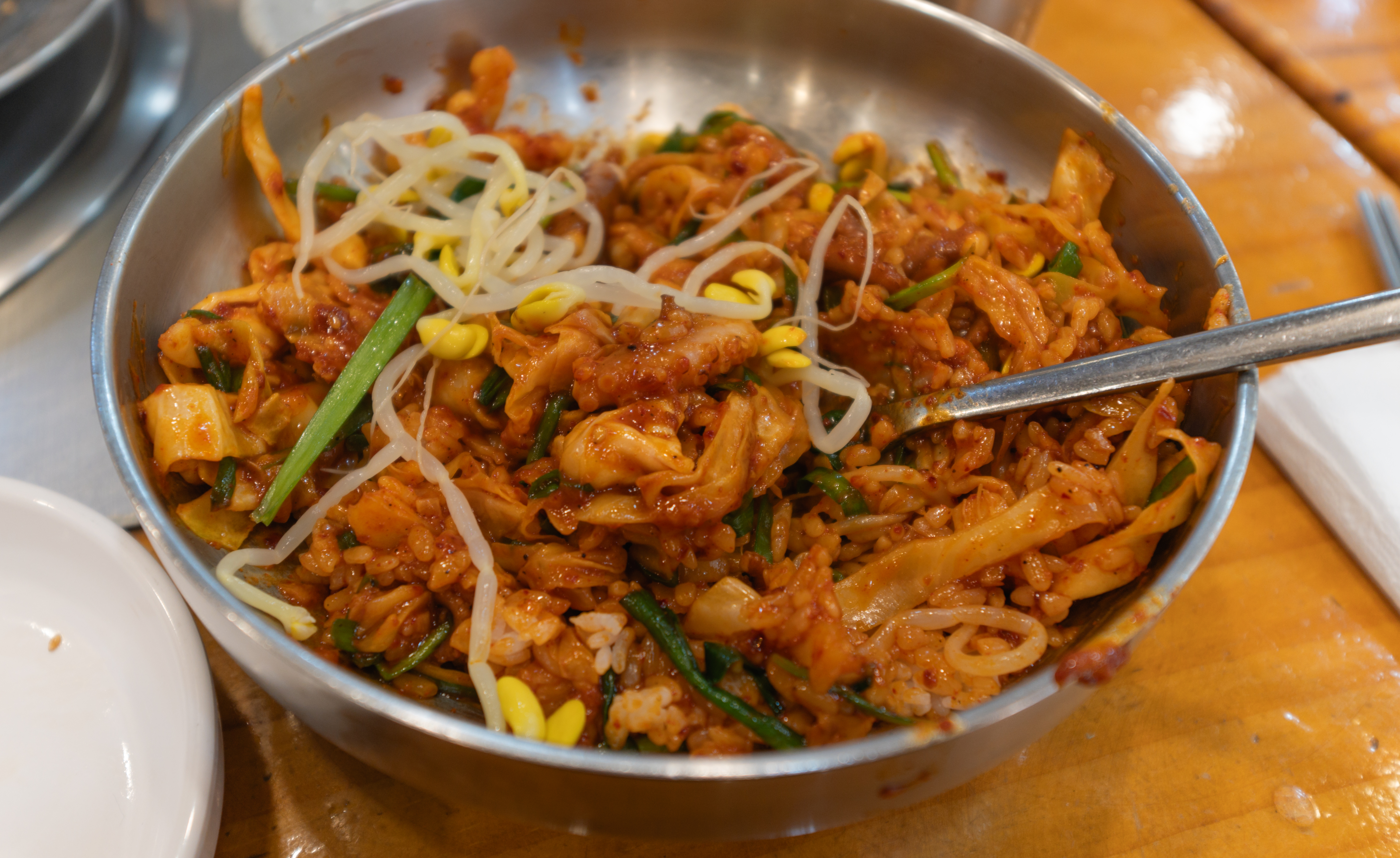 낙지볶음 비빔밥