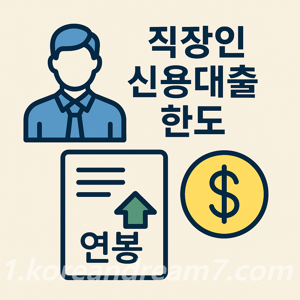 직장인 신용대출 한도 연봉