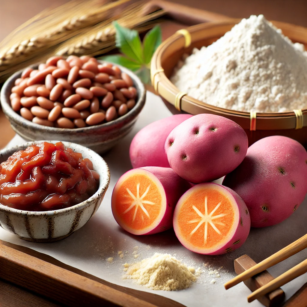 이키나리 당고의 주요 재료