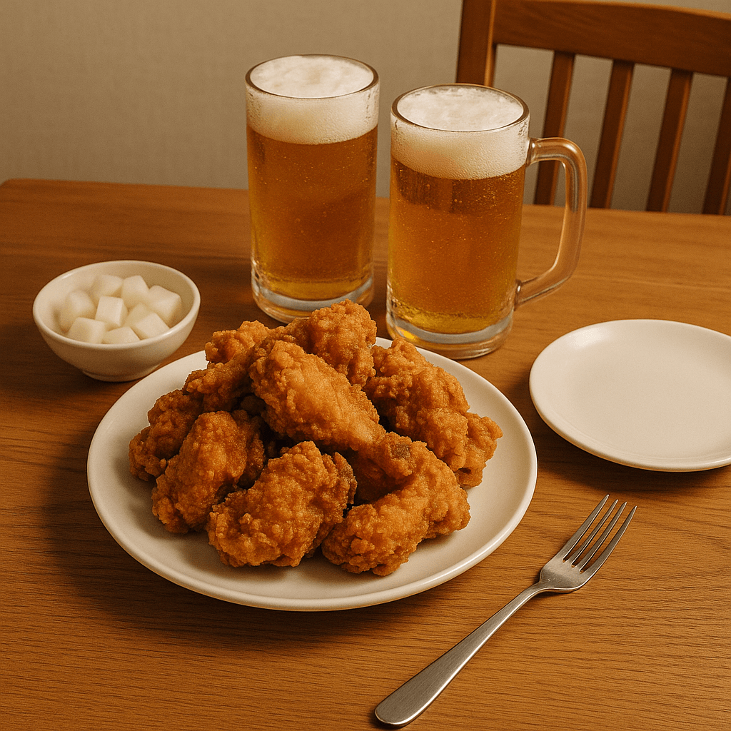 통풍 환자라면 절대 피해야 할 음식 TOP 5! : 술 , 치킨