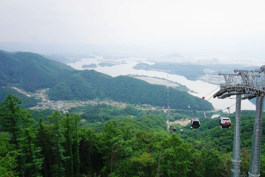 호수케이블카 의암호정차장
