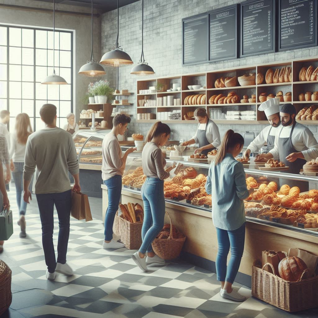 베이커리 배경