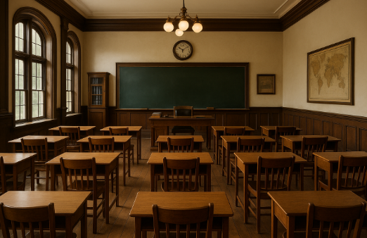 윌튼아카데미 사립학교 교실
