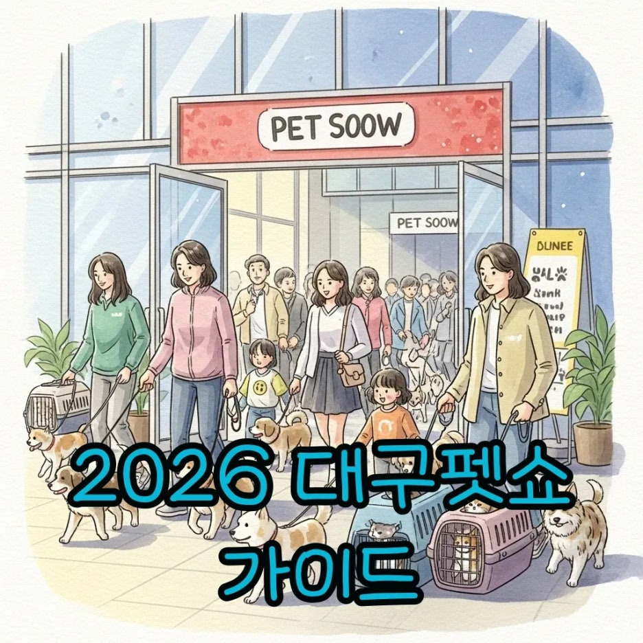 반려동물과 함께 즐거운 대구펫쇼 입장