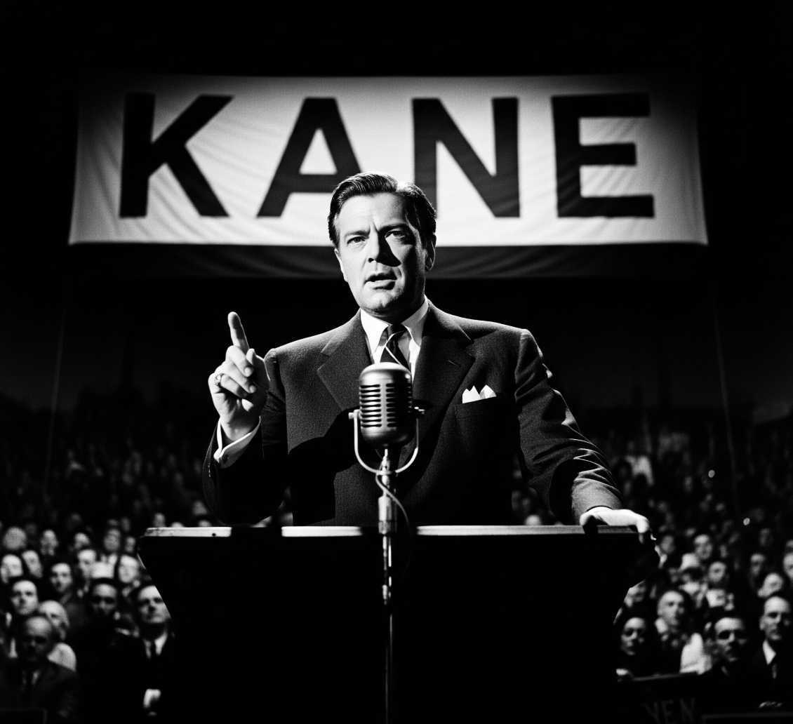 시민케인 연설 장면