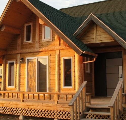 둥지 통나무 펜션