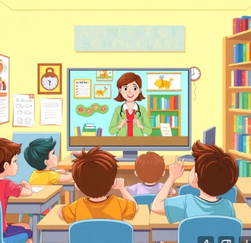 초등영어온라인수업그림