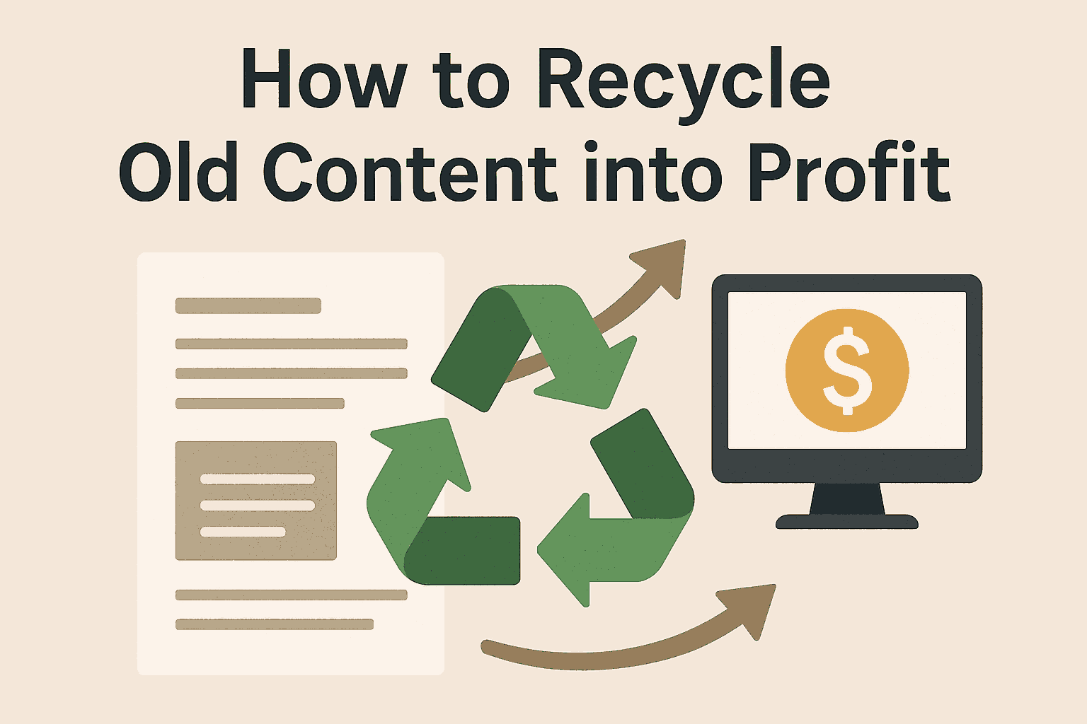 리디렉션과 리포맷 전략으로 오래된 글을 수익 콘텐츠로 리사이클 하는 법