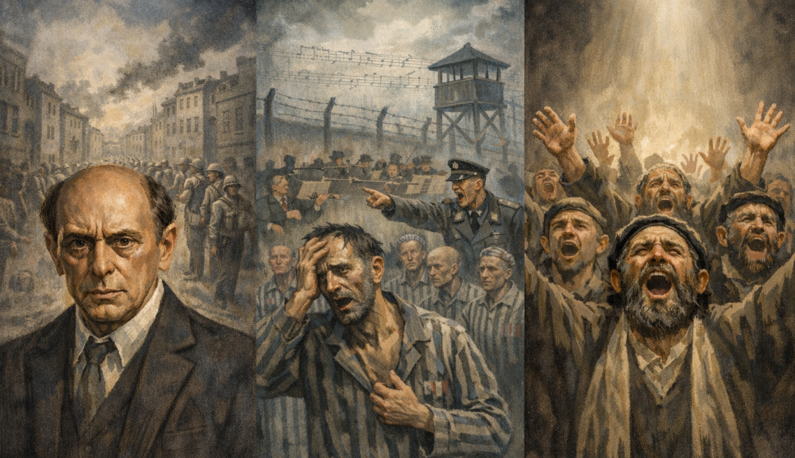 바르샤바의 생존자 관련 그림