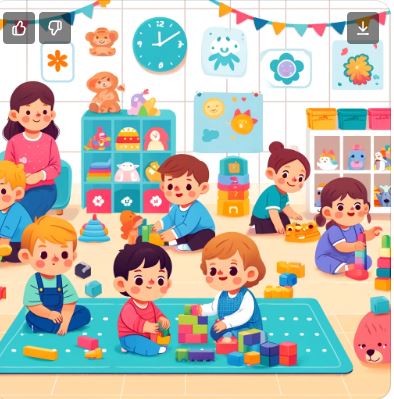 영유아 어린이집 보육 이미지