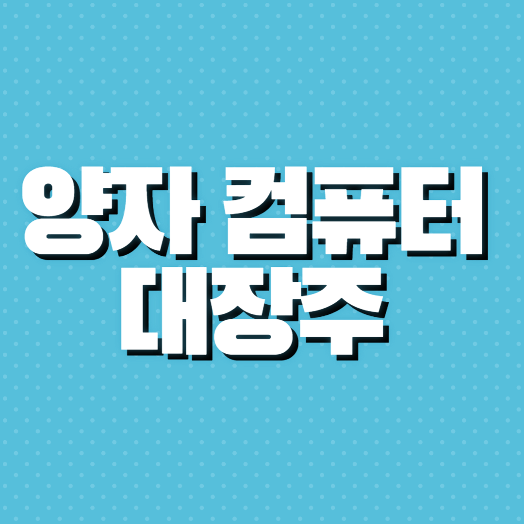 양자컴퓨터 대장주