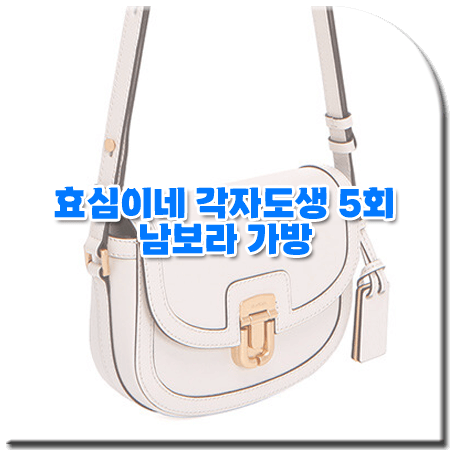 효심이네 각자도생 5회 남보라 가방