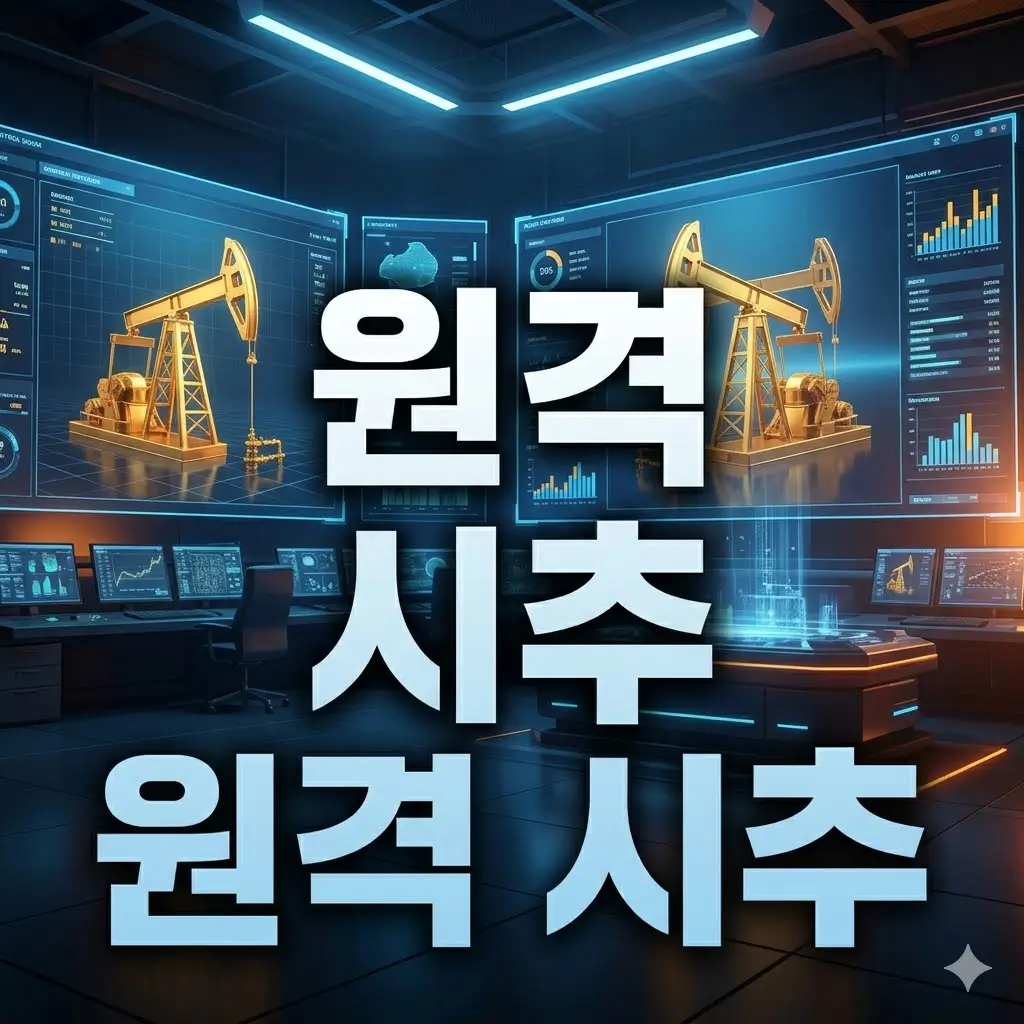 사우디아람코 원격 시추 제어