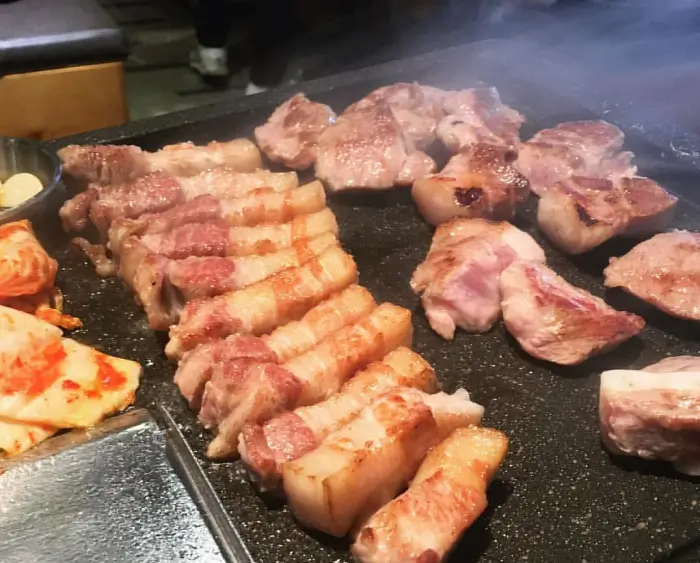 미세먼지-삼겹살