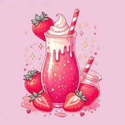 잔이-넘치는-딸기-스무디