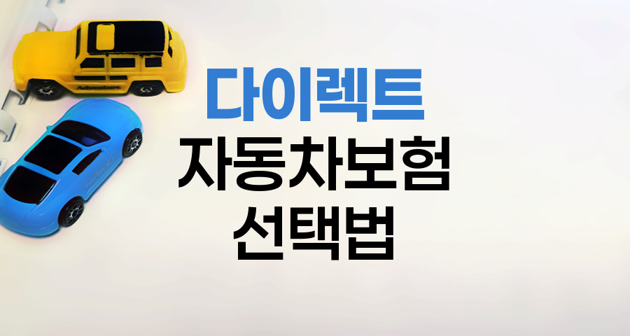 다이렉트 자동차보험 선택 전략과 비교 분석