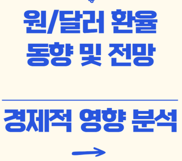 원/달러 환율 이해