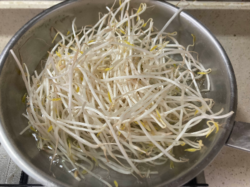 숙주나물무침 황금레시피, 아삭한 식감 살리는 무침법