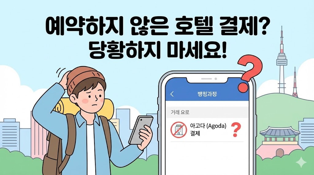 아고다 결제됐는데 예약 없음 해결법|초보자도 10분 루틴