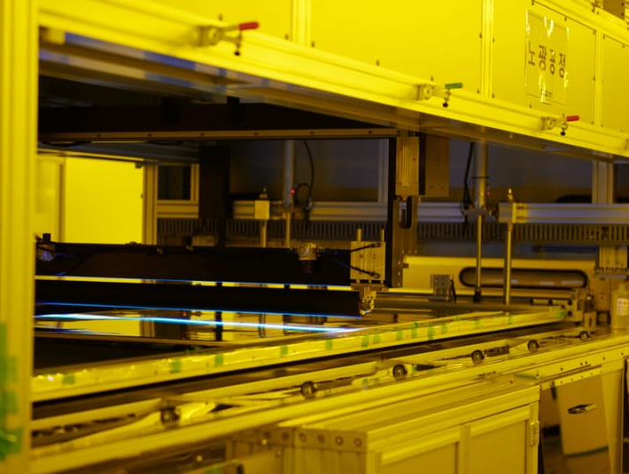 노광공정(출처=풍원정밀)