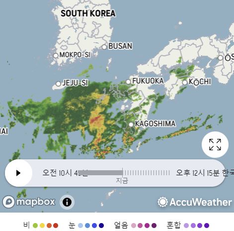 일본과날씨비교