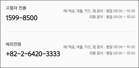 고령자 전용, 해외전화