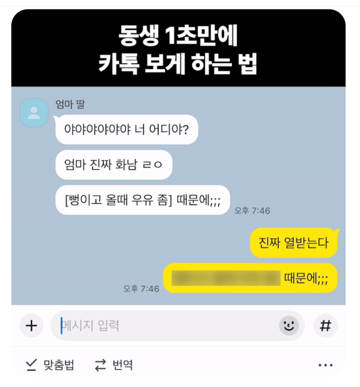 카톡 스포방지 사용법|카카오톡에서 민감내용 쉽게 숨기는 팁
