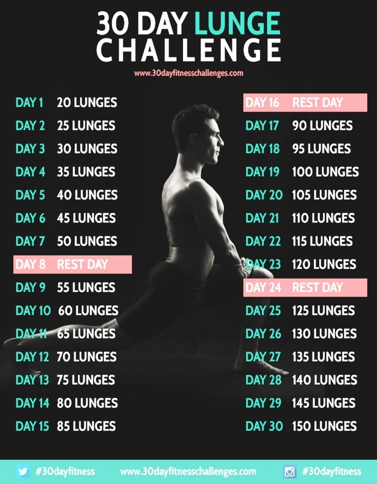 30일 런지 챌린지