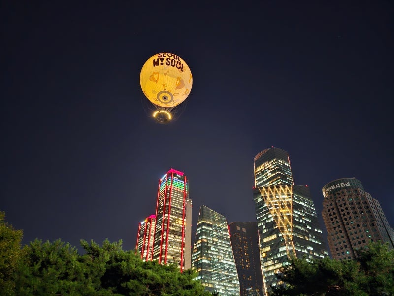 '서울의 달'-밤에보는 서울