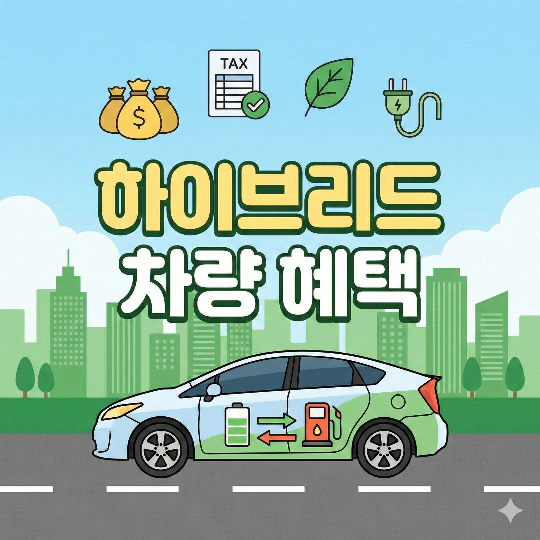 하이브리드 차량 혜택 총정리: 세금부터 유지비까지 완벽 가이드
